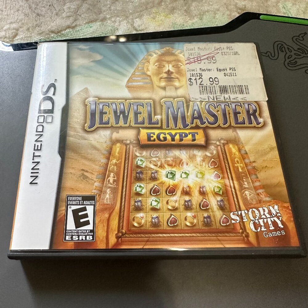 Jewel Master: Egypt (Nintendo DS, 2009) Complete